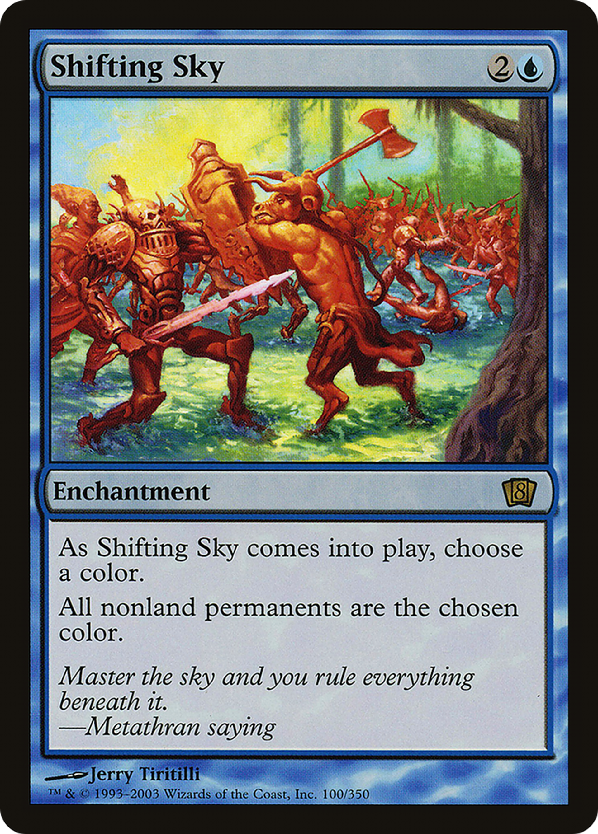 Shifting Sky — Eighth Edition — Magic: The Gathering