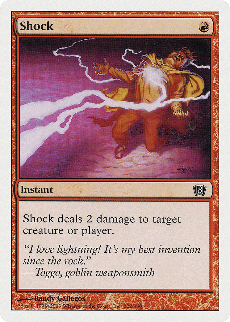 Shock — Eighth Edition — Magic: The Gathering