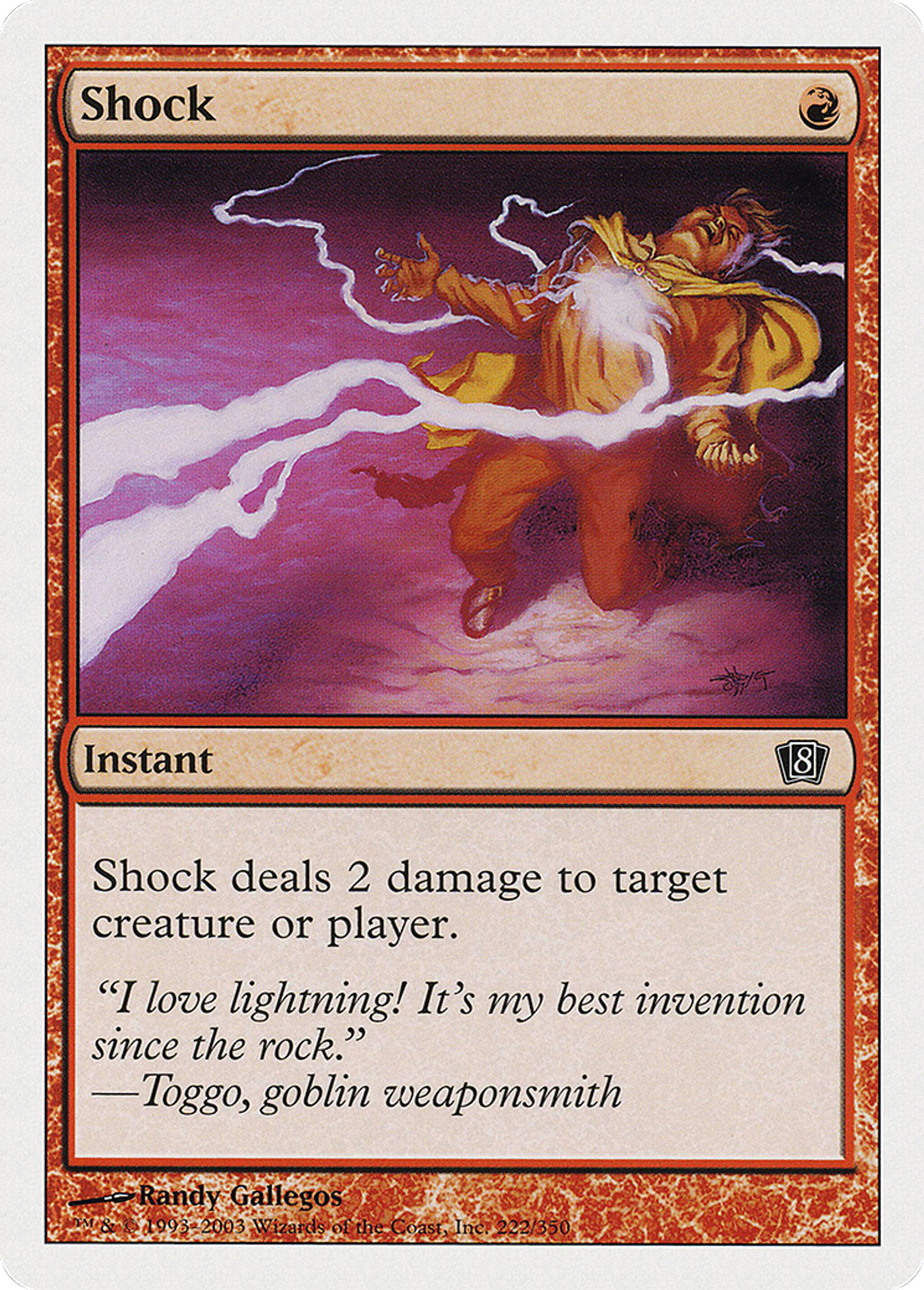 Shock — Eighth Edition — Magic: The Gathering