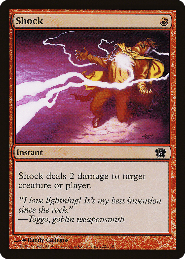 Shock — Eighth Edition — Magic: The Gathering