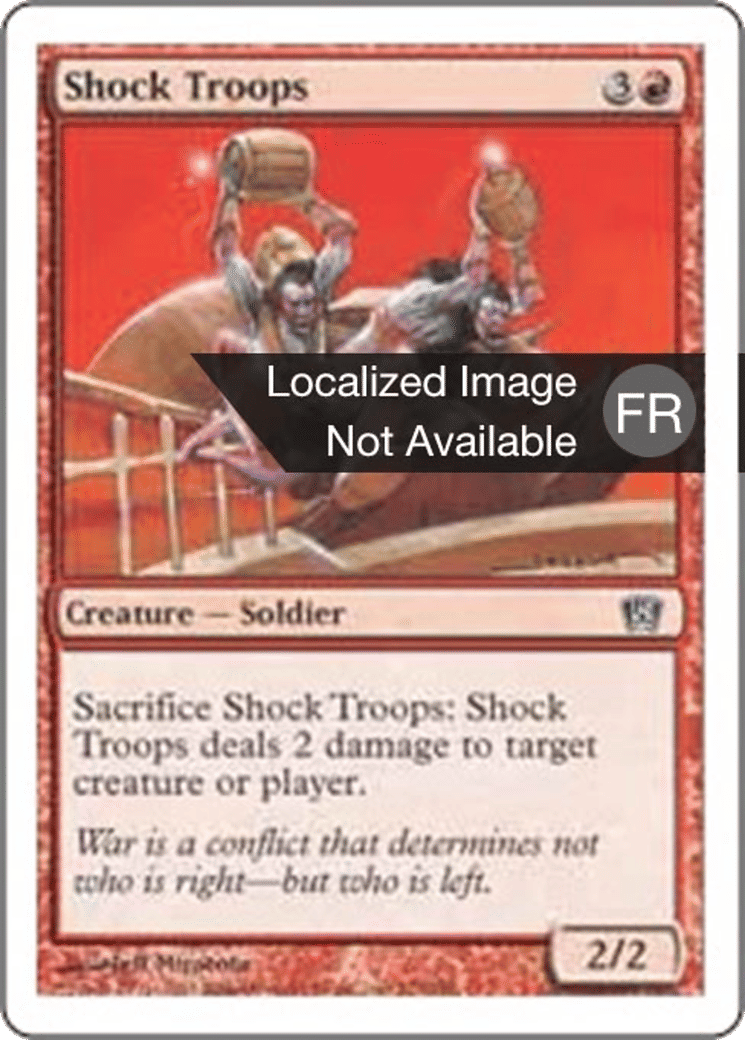 Troupes de choc — Eighth Edition — Magic: The Gathering