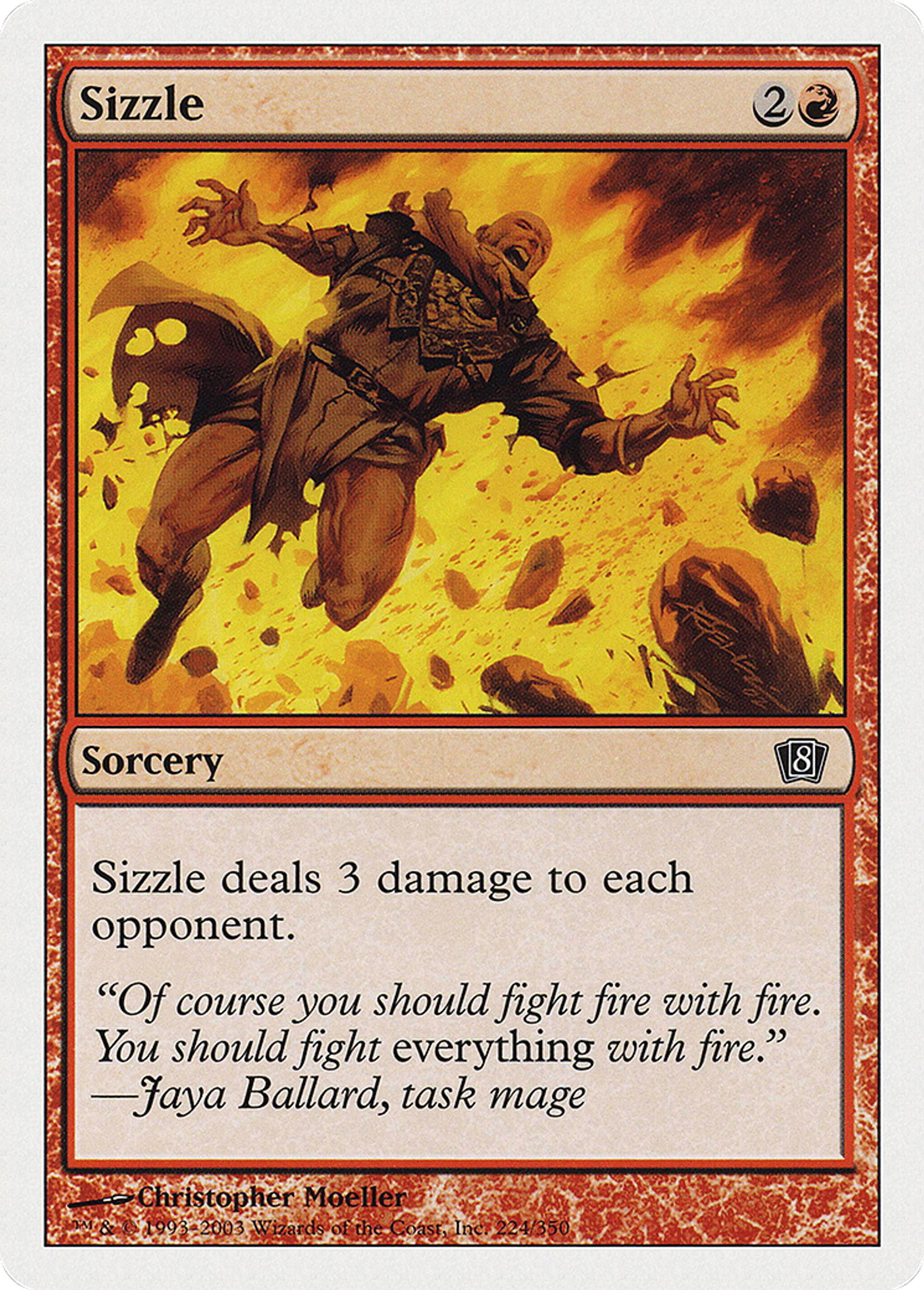 Sizzle — Eighth Edition — Magic: The Gathering