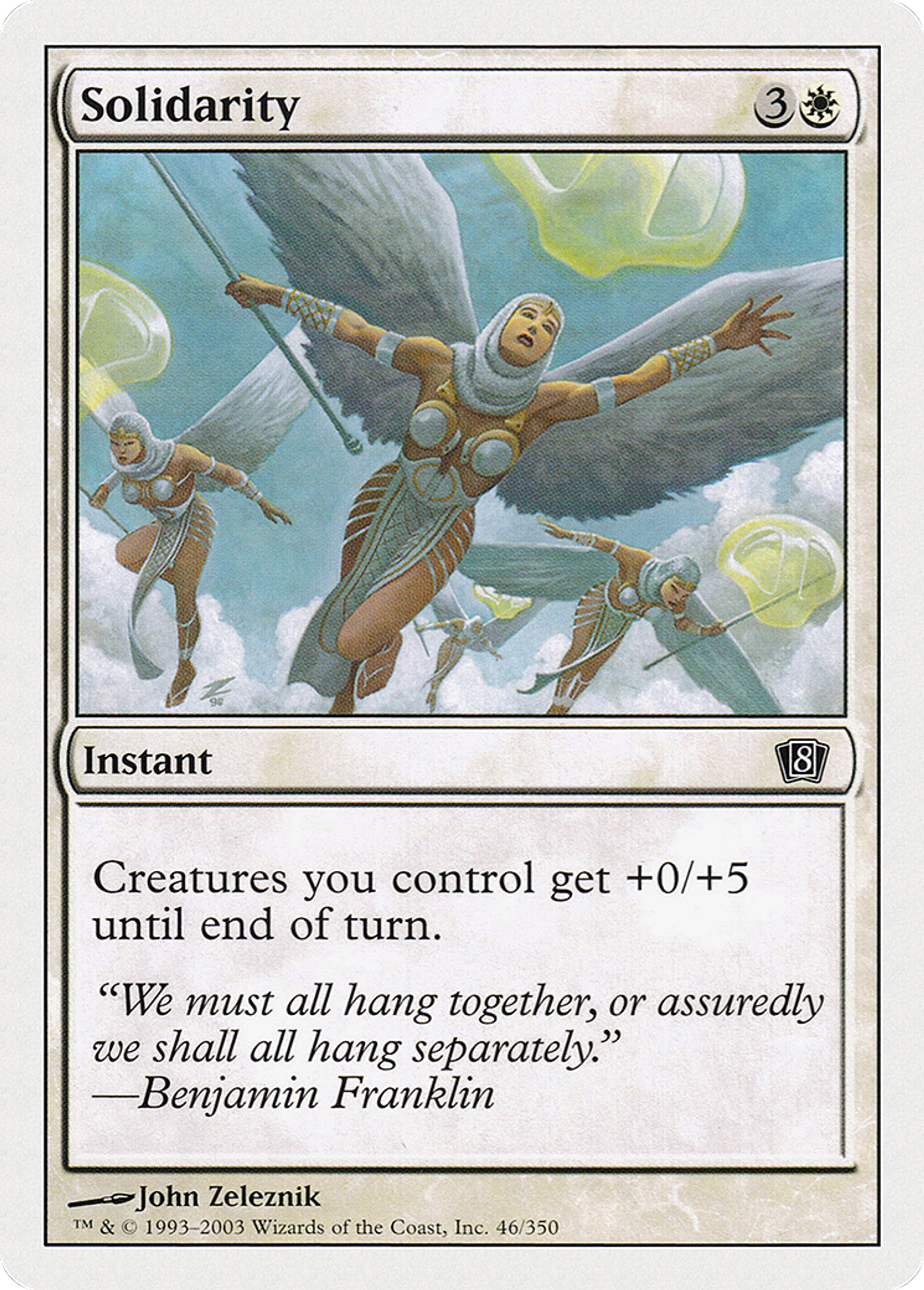 Solidarité — Eighth Edition — Magic: The Gathering