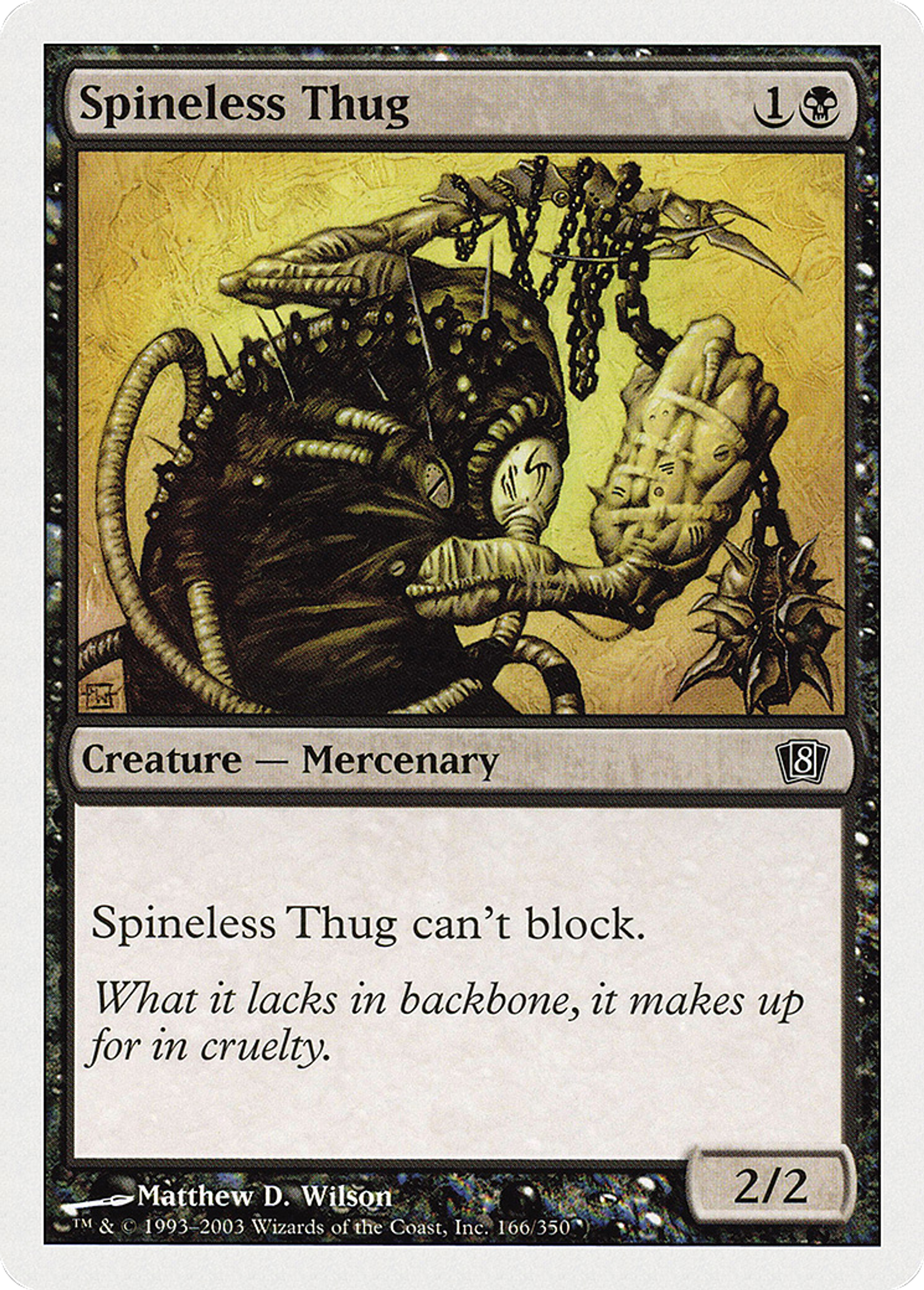 Étrangleur mou — Eighth Edition — Magic: The Gathering