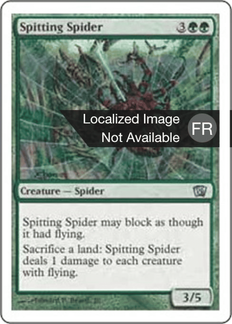 Araignée cracheuse — Eighth Edition — Magic: The Gathering