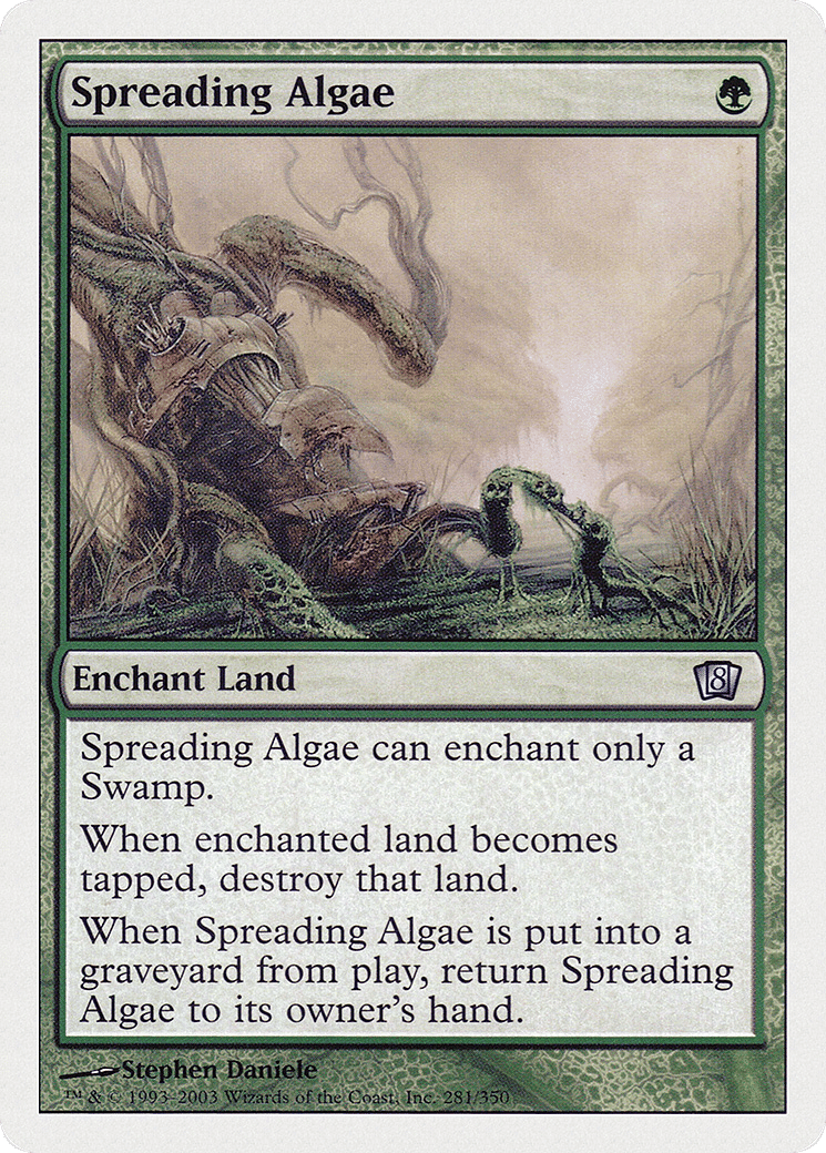 Spreading Algae — Eighth Edition — Magic: The Gathering