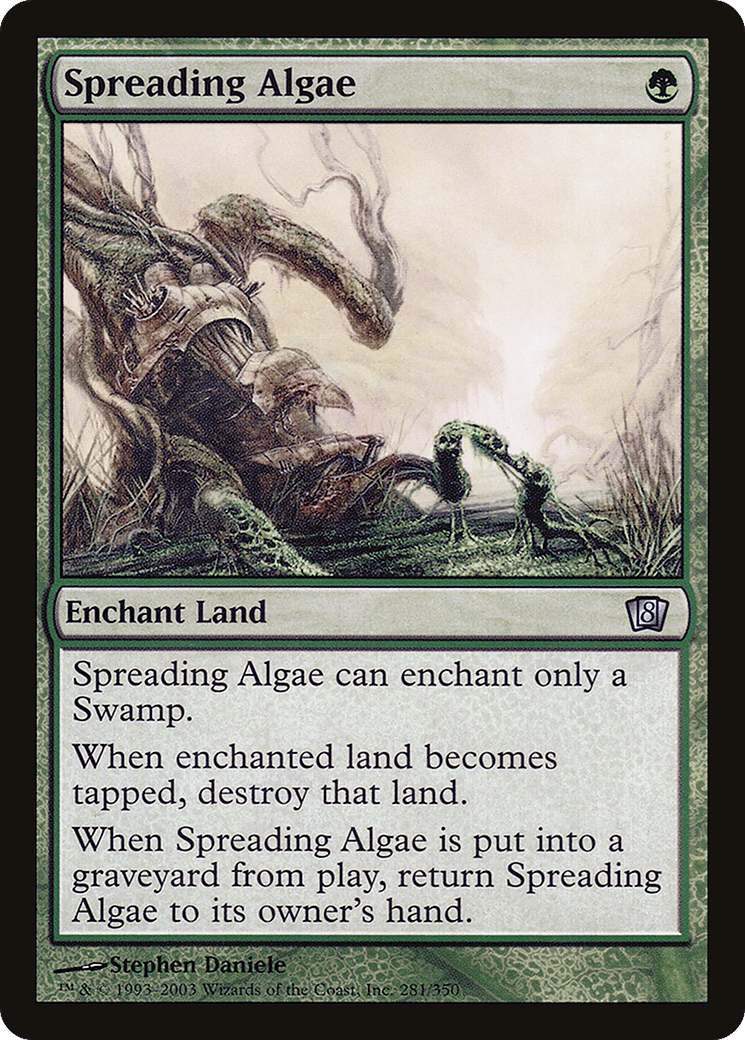 Spreading Algae — Eighth Edition — Magic: The Gathering