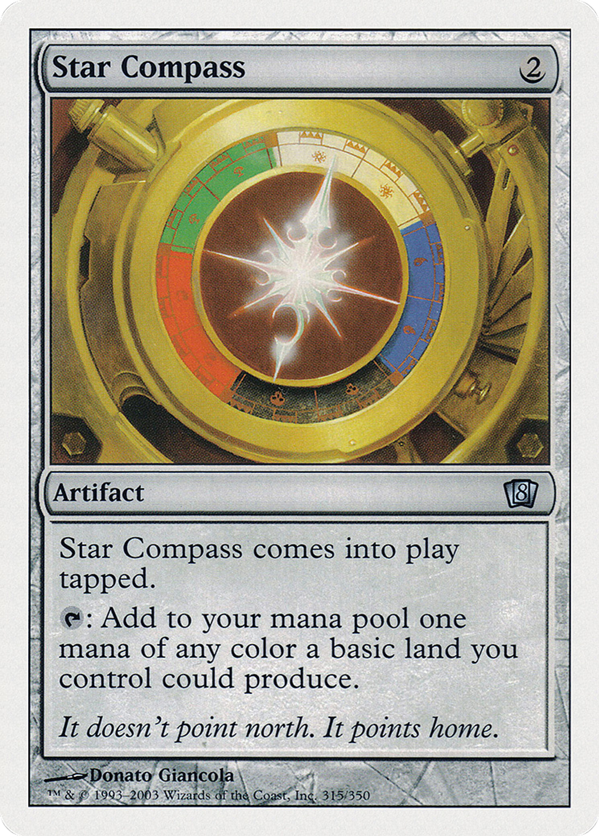 Star Compass — Eighth Edition — Magic: The Gathering