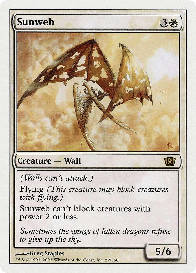 Sunweb — Eighth Edition — Magic: The Gathering