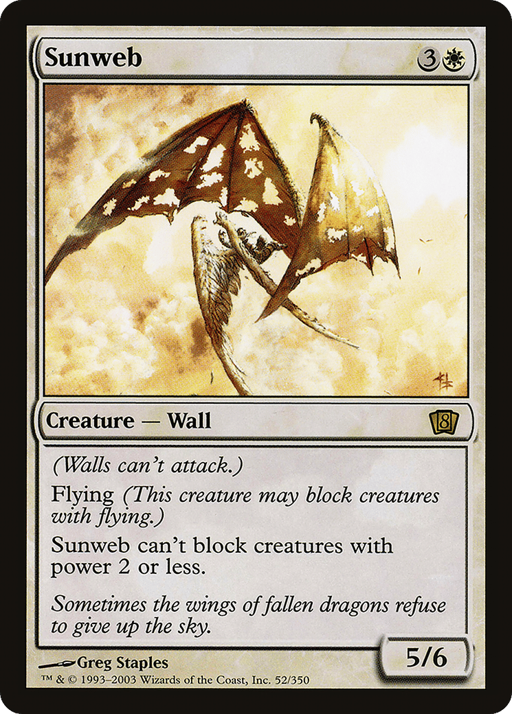 Sunweb — Eighth Edition — Magic: The Gathering