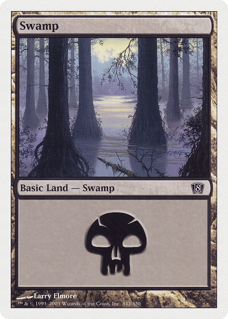 Swamp — Eighth Edition — Magic: The Gathering