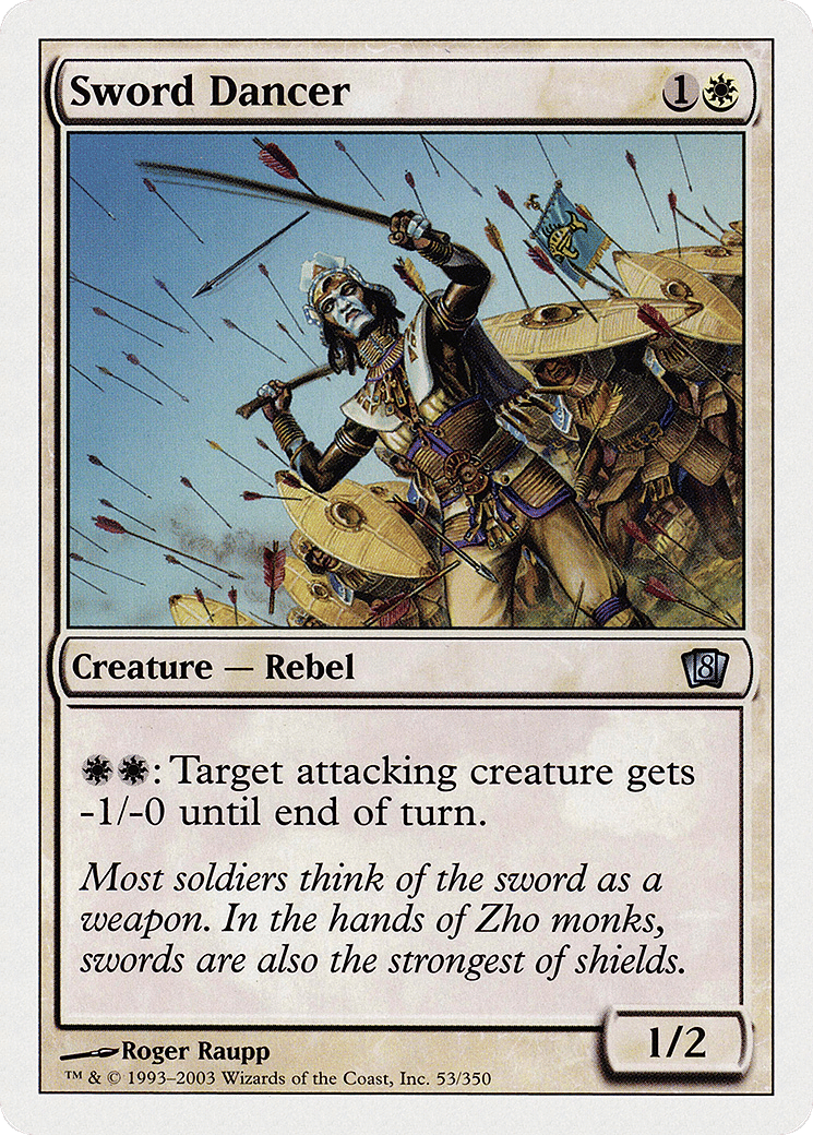 Sword Dancer — Eighth Edition — Magic: The Gathering