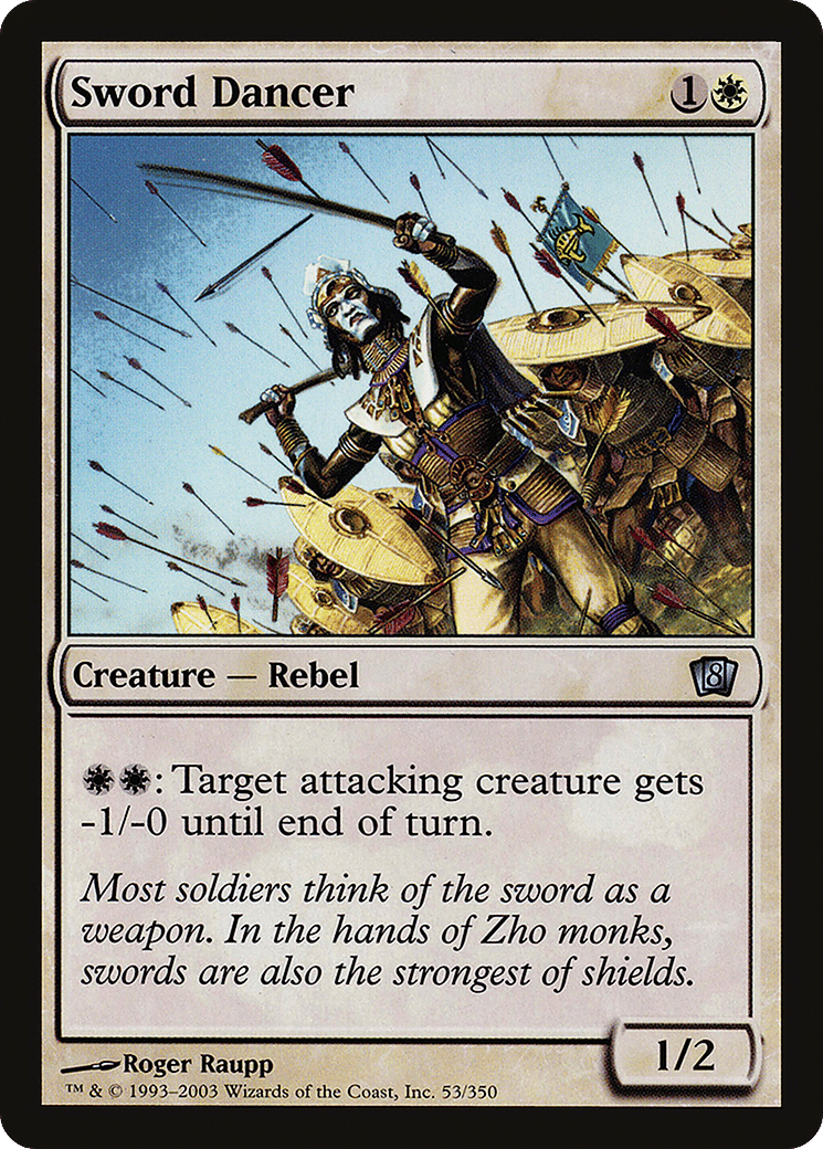 Sword Dancer — Eighth Edition — Magic: The Gathering