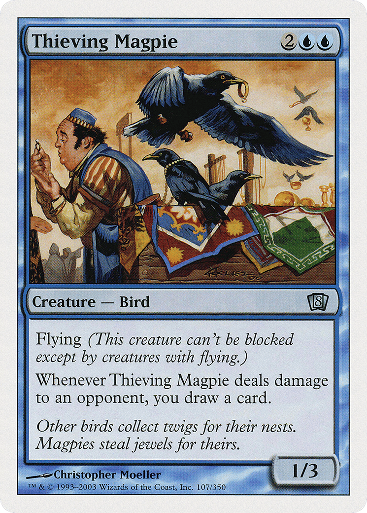 Thieving Magpie — Eighth Edition — Magic: The Gathering
