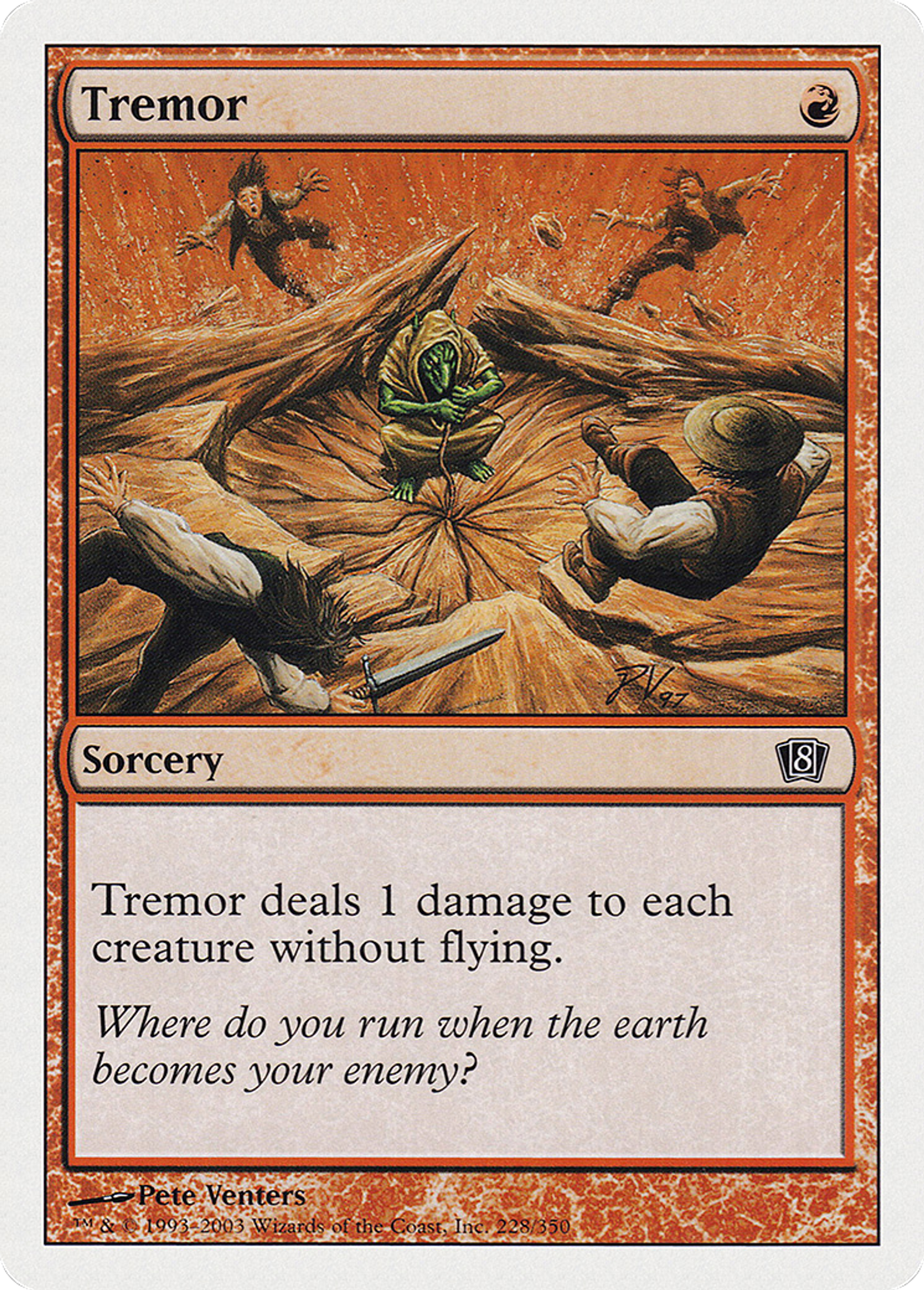 Tremor — Eighth Edition — Magic: The Gathering