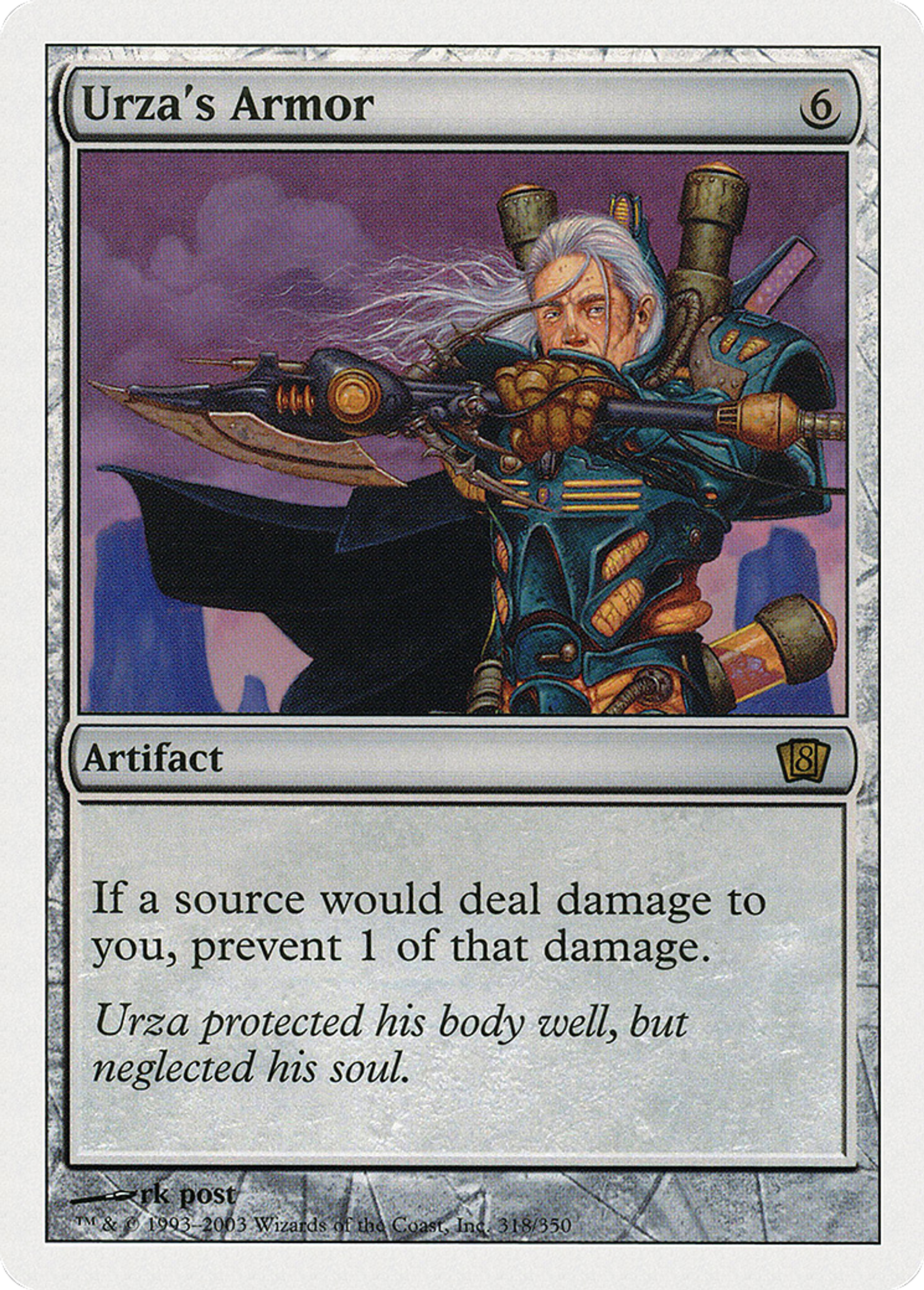 Urza's Armor — Eighth Edition — Magic: The Gathering