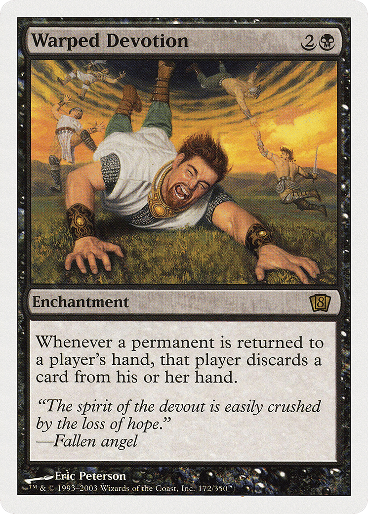 Warped Devotion — Eighth Edition — Magic: The Gathering