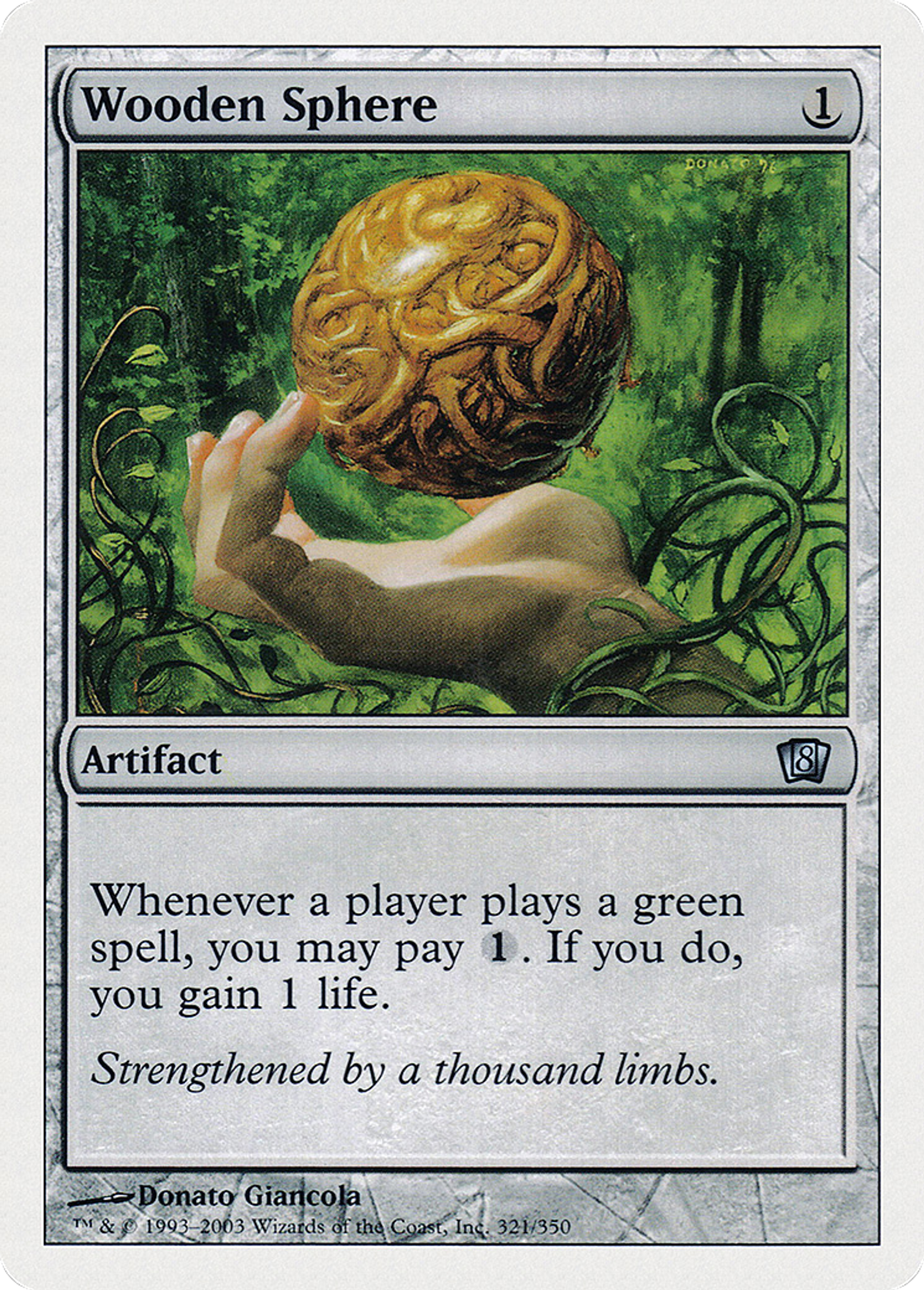 Sphère de bois — Eighth Edition — Magic: The Gathering