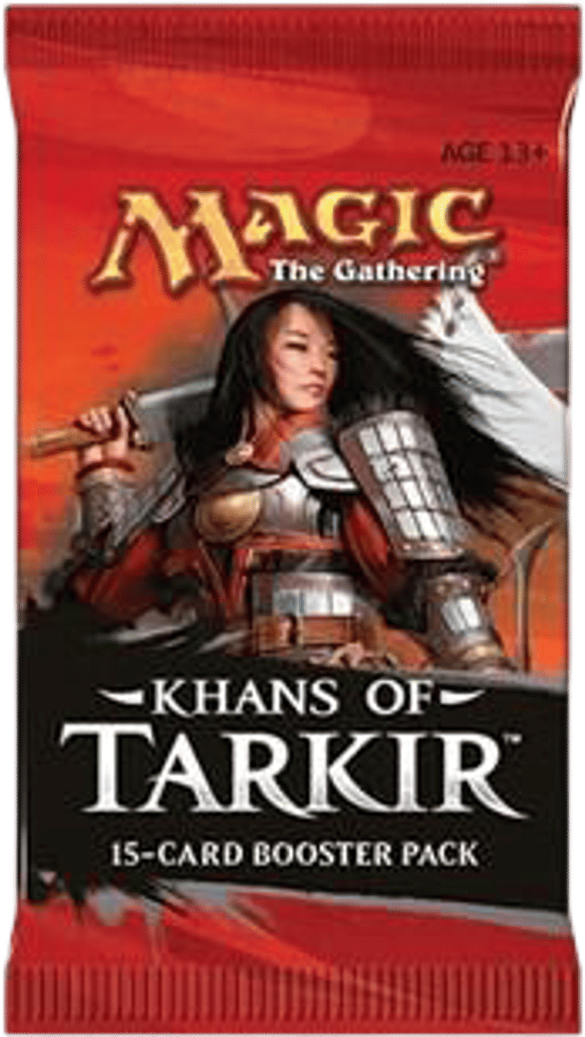 Booster Khans of Tarkir from Khans of Tarkir - Magic: The Gathering