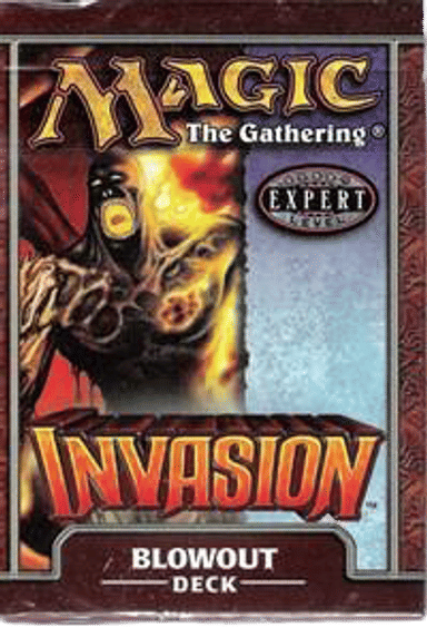 Product image for Invasion Theme Deck Blowout