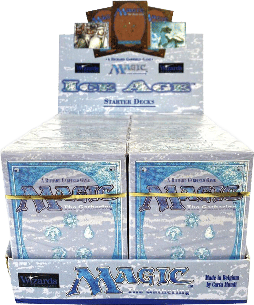 Ice Age Starter Deck Display from Ice Age - Magic: The Gathering