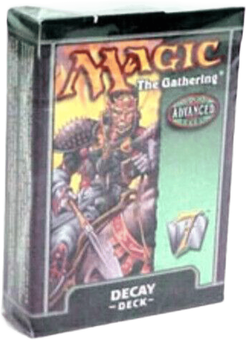 Seventh Edition Theme Deck Decay from Seventh Edition - Magic: The Gathering