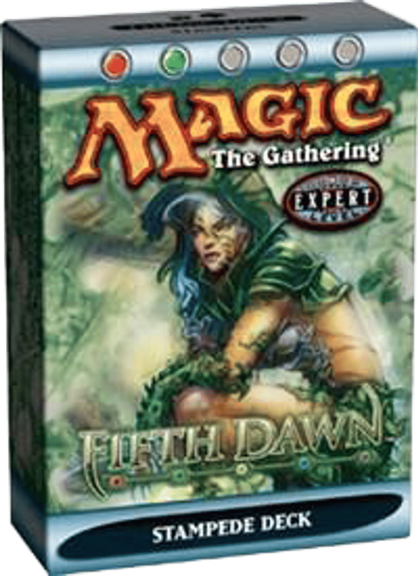 Fifth Dawn Theme Deck Stampede from Fifth Dawn - Magic: The Gathering