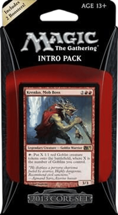Product image for 2013 Core Set Intro Pack Mob Rule Red