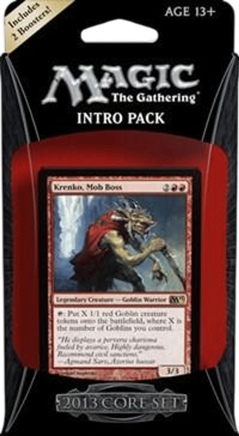 2013 Core Set Intro Pack Mob Rule Red from Magic 2013 - Magic: The Gathering