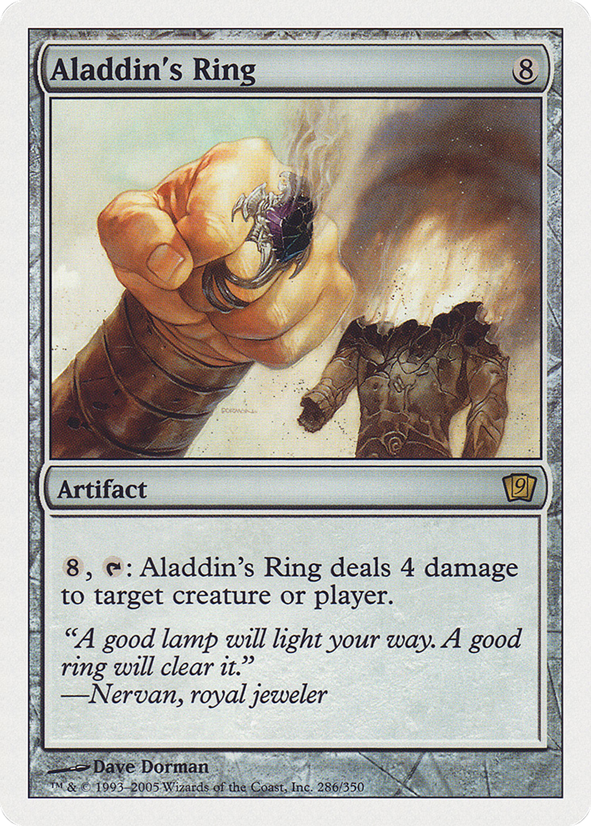 Anneau d'Aladdin — Ninth Edition — Magic: The Gathering