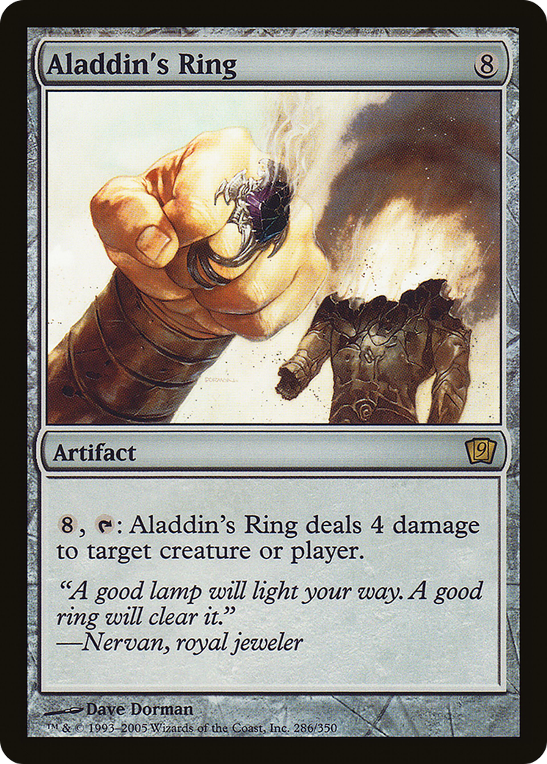 Anneau d'Aladdin — Ninth Edition — Magic: The Gathering