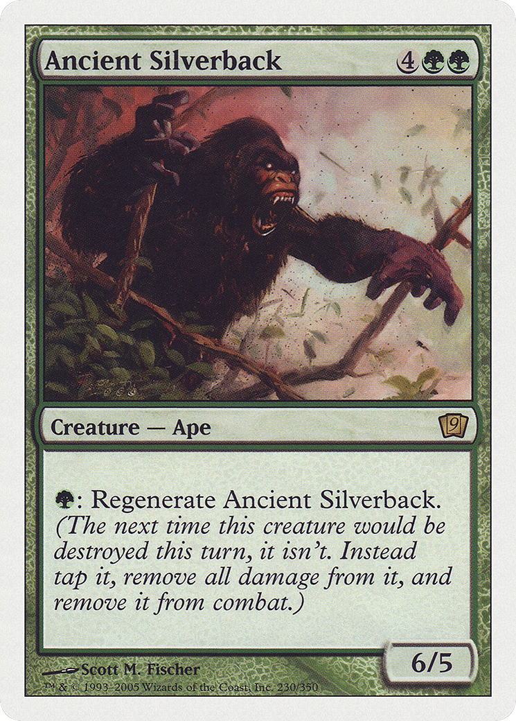 Ancient Silverback — Ninth Edition — Magic: The Gathering