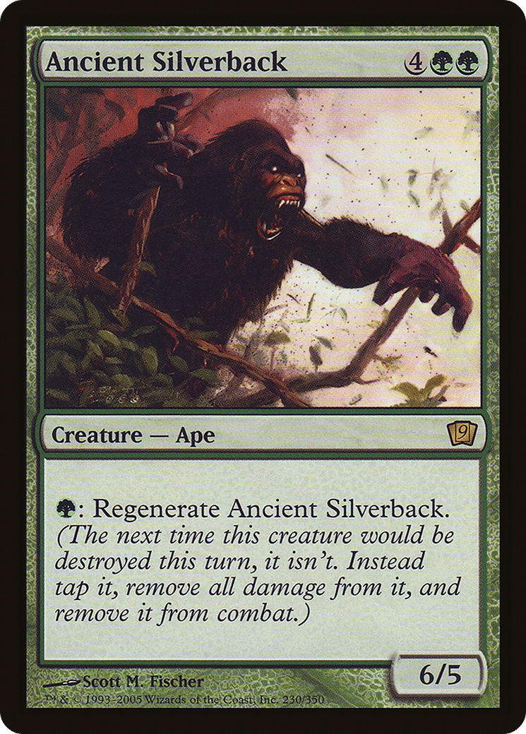 Ancient Silverback — Ninth Edition — Magic: The Gathering