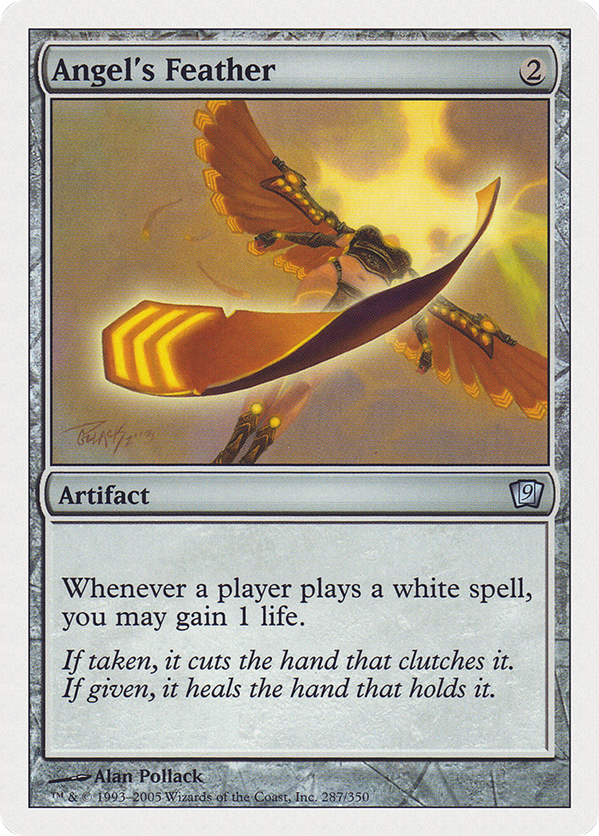Plume d'ange — Ninth Edition — Magic: The Gathering
