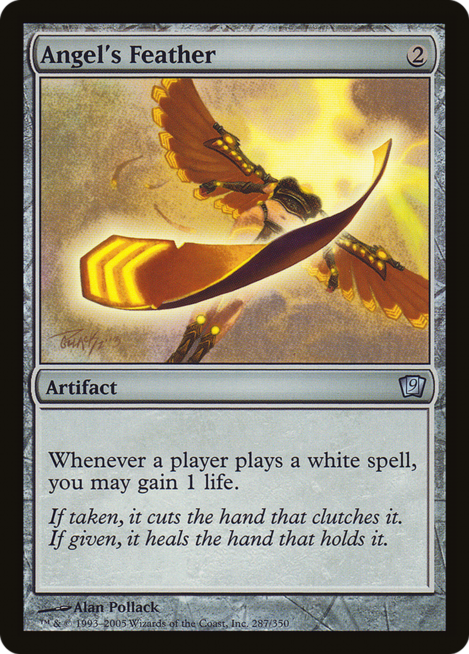 Plume d'ange — Ninth Edition — Magic: The Gathering