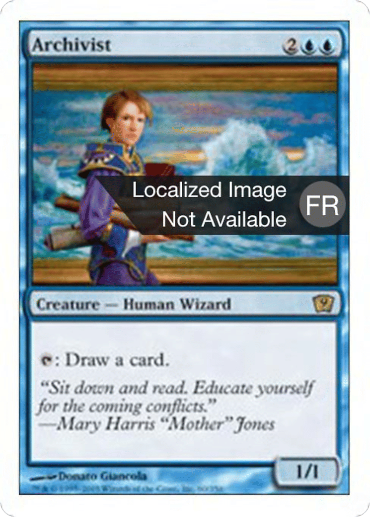 Archiviste — Ninth Edition — Magic: The Gathering
