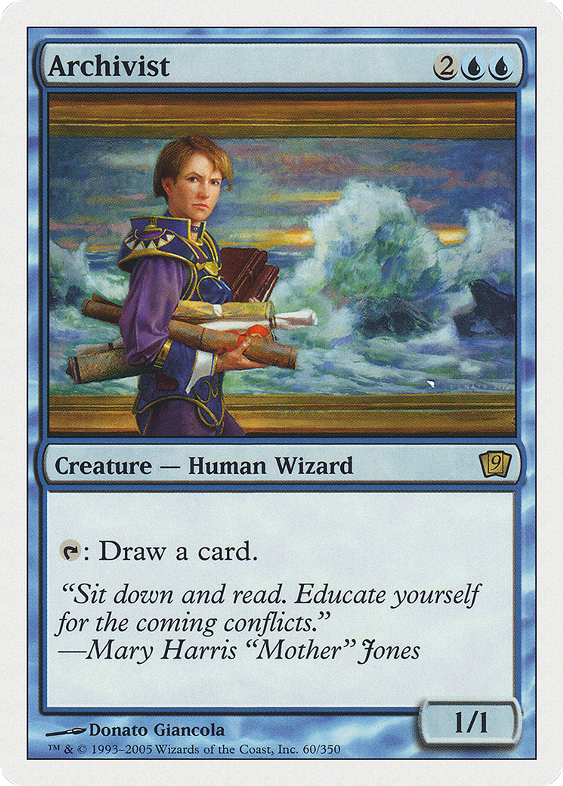 Archiviste — Ninth Edition — Magic: The Gathering