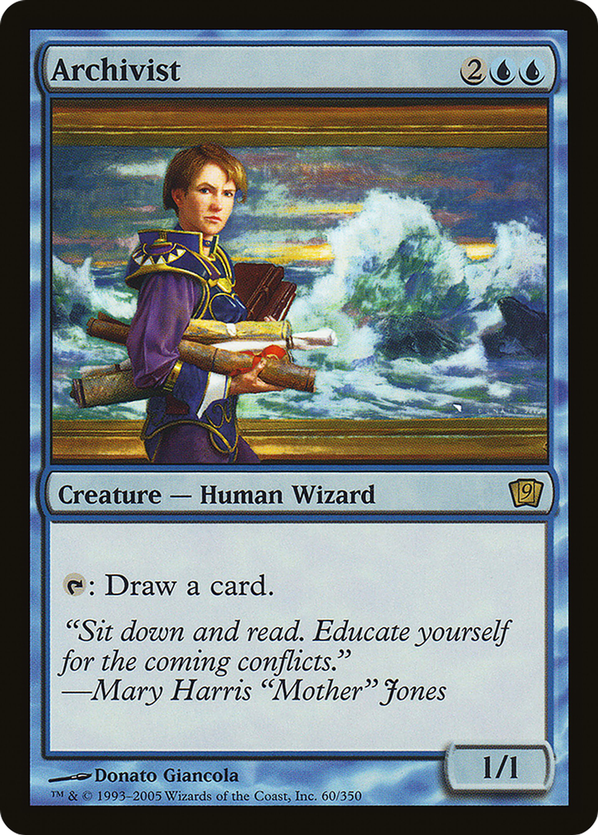 Archiviste — Ninth Edition — Magic: The Gathering