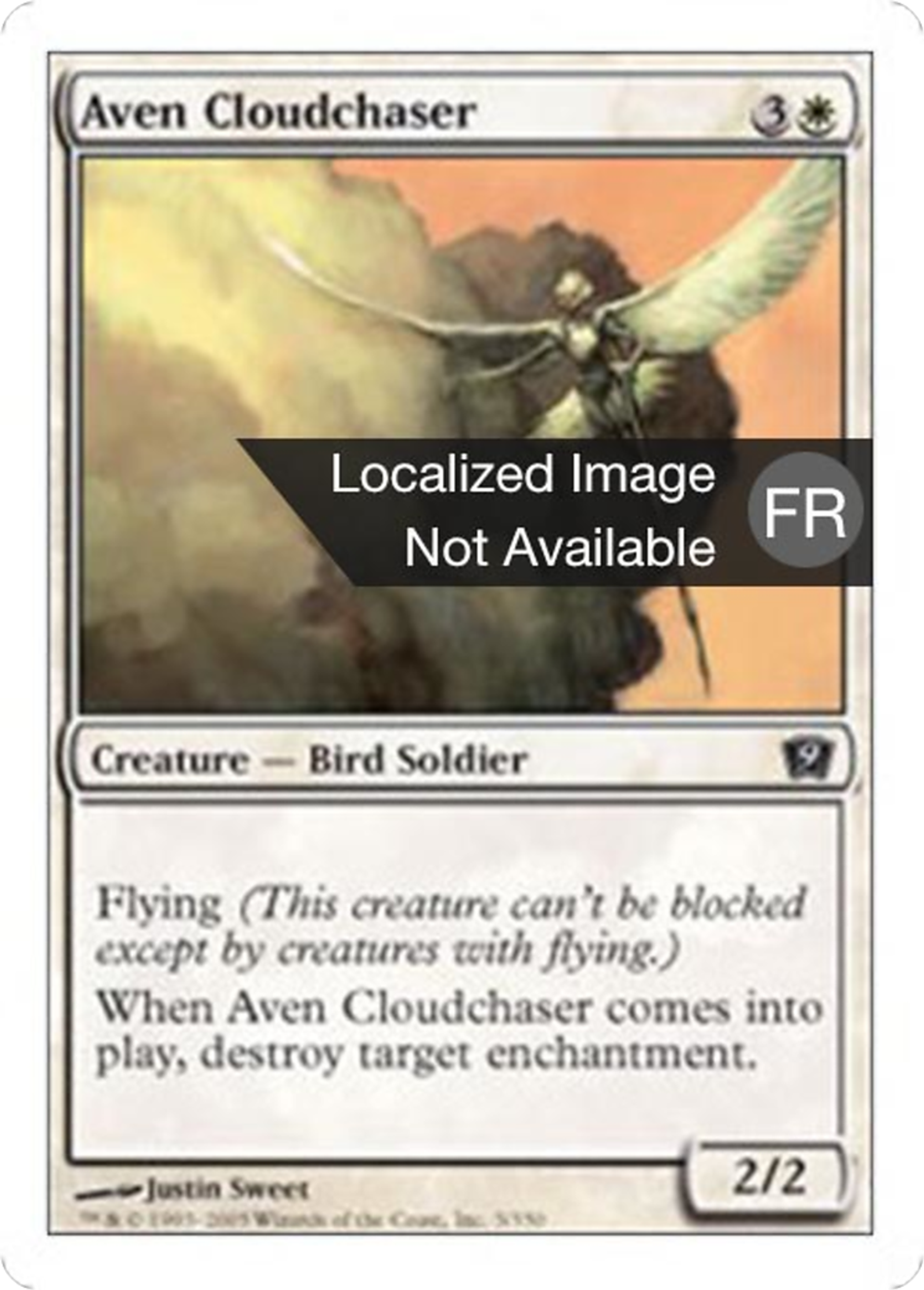 Avemain chasse-nuage — Ninth Edition — Magic: The Gathering