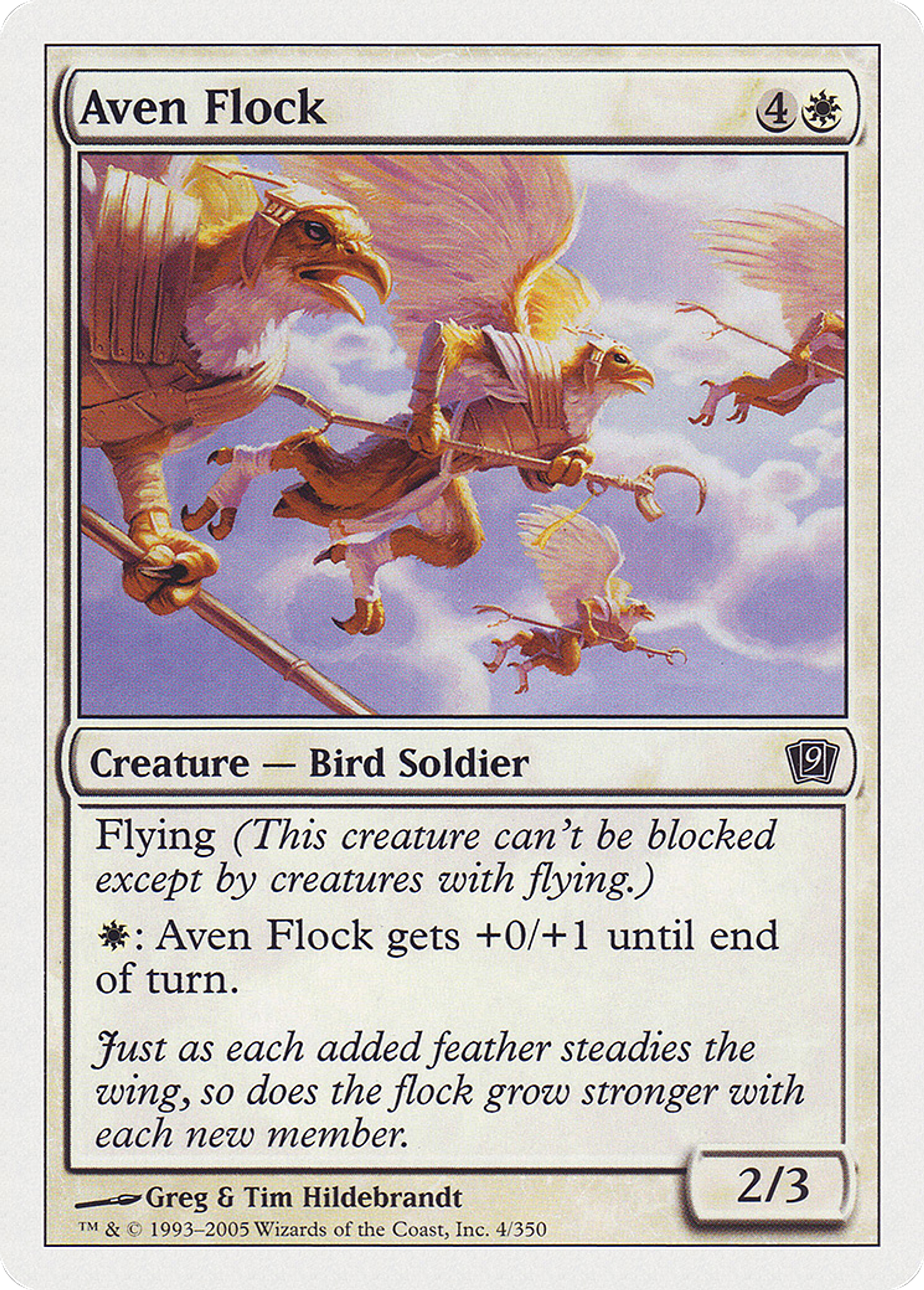 Nuée d'avemains — Ninth Edition — Magic: The Gathering