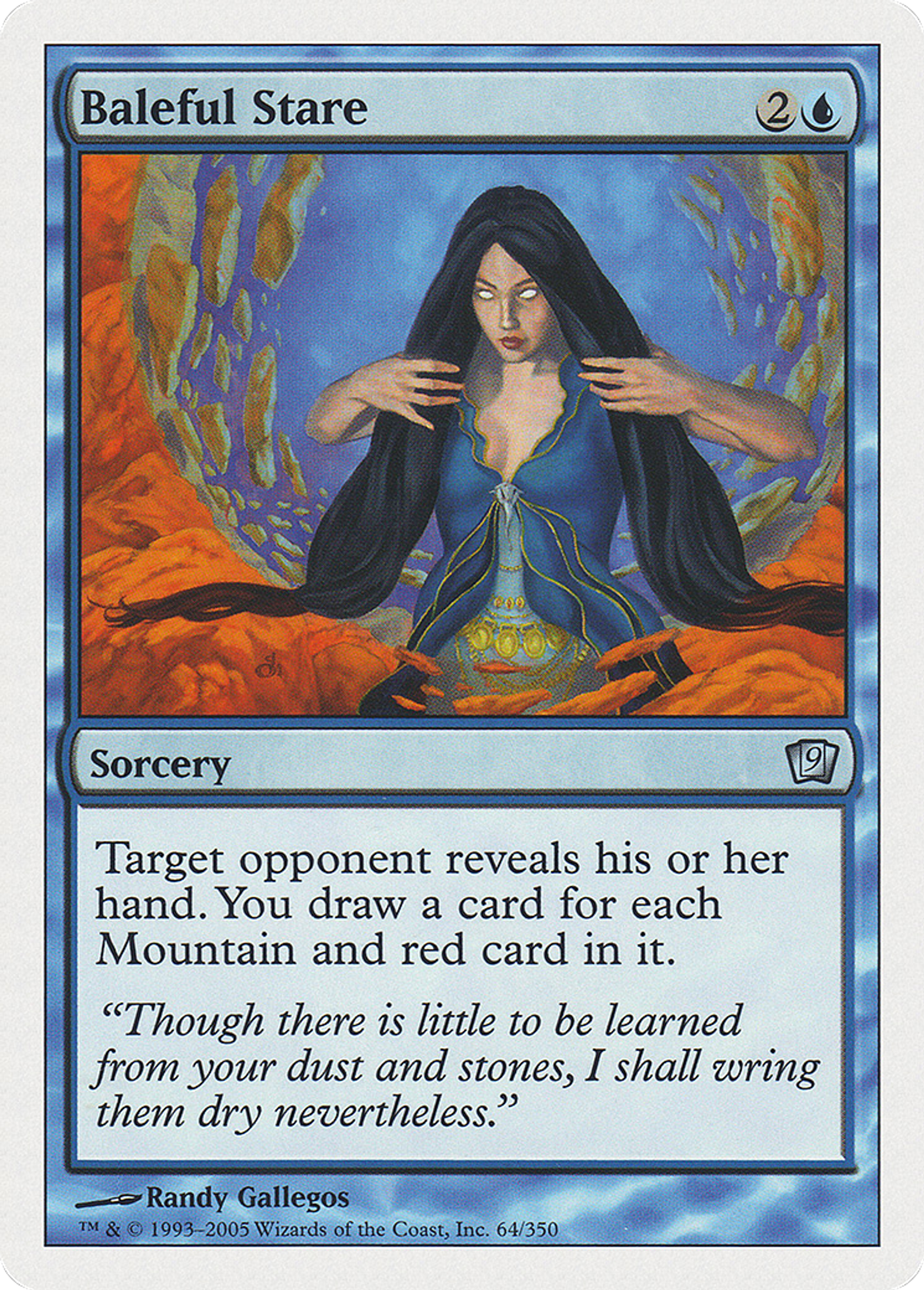 Regard sinistre — Ninth Edition — Magic: The Gathering