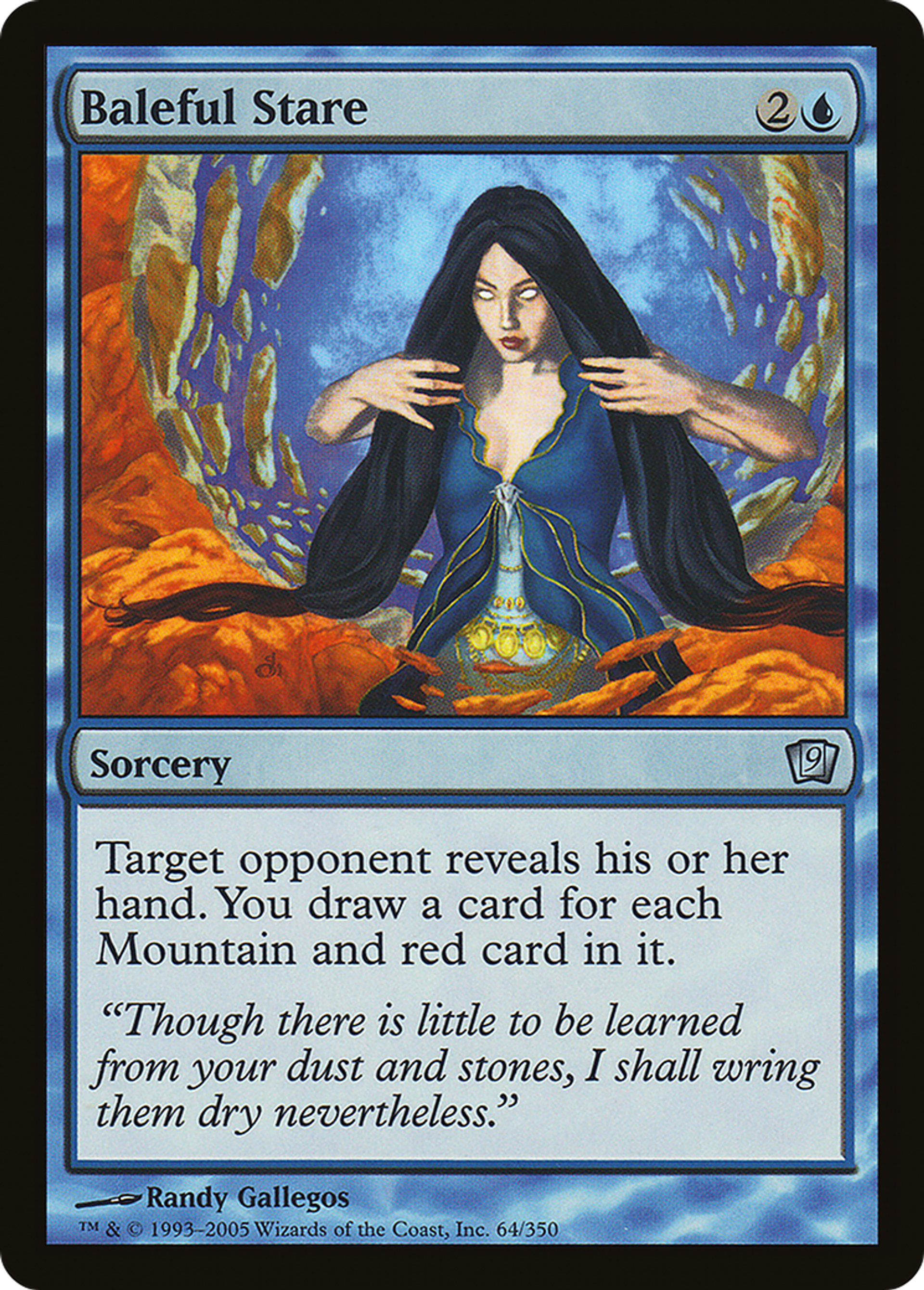 Regard sinistre — Ninth Edition — Magic: The Gathering