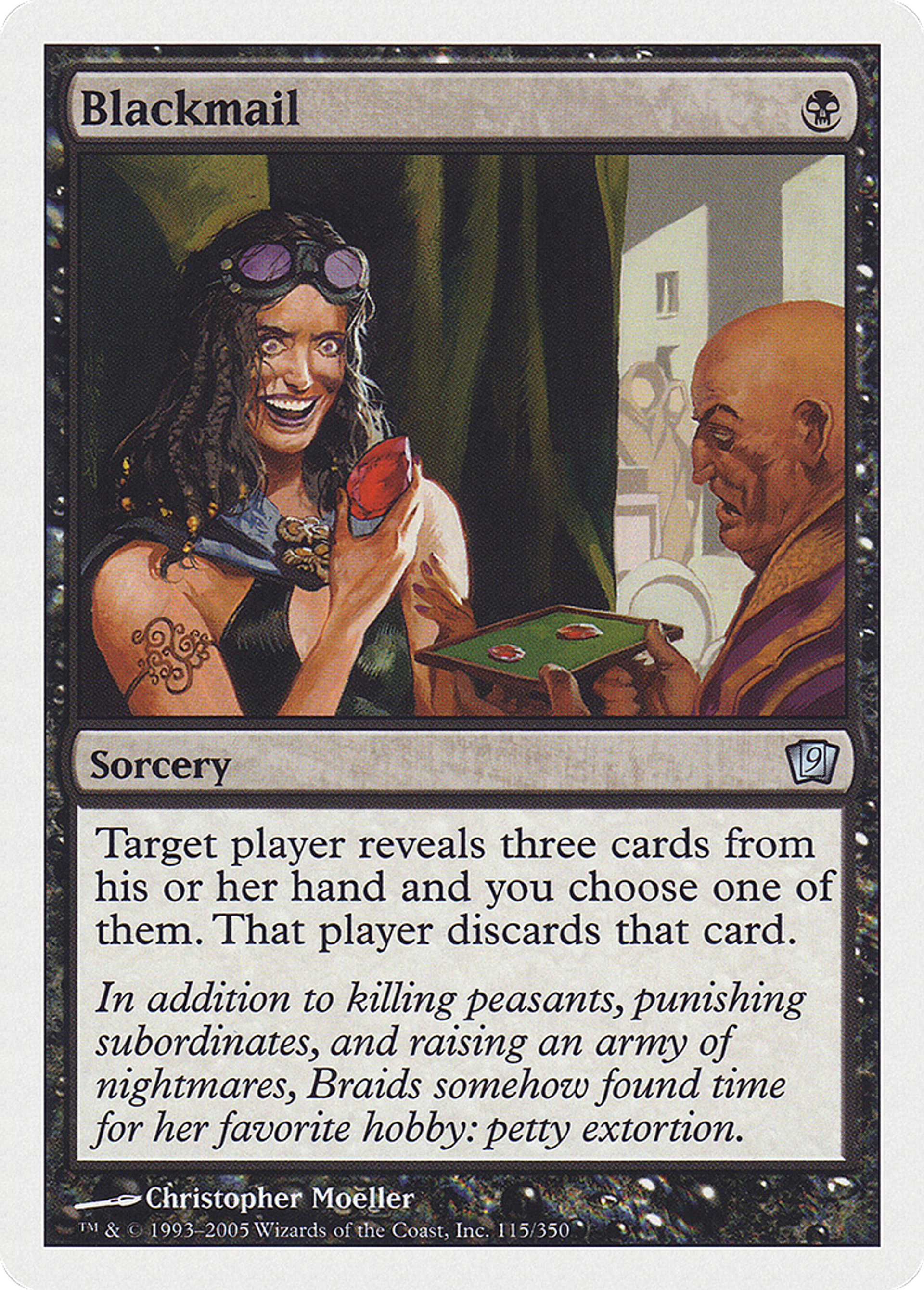 Chantage — Ninth Edition — Magic: The Gathering