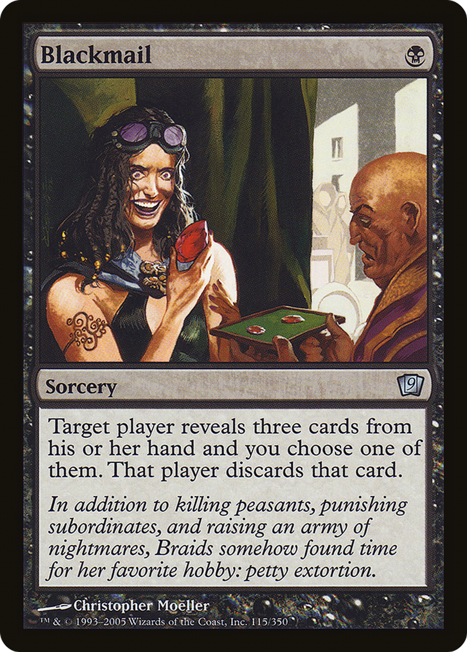 Chantage — Ninth Edition — Magic: The Gathering