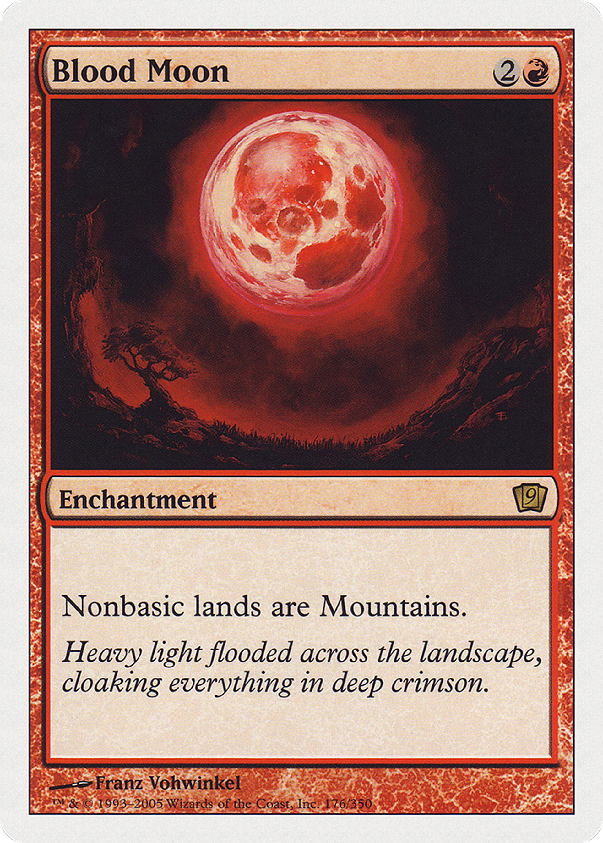 Lune de sang — Ninth Edition — Magic: The Gathering
