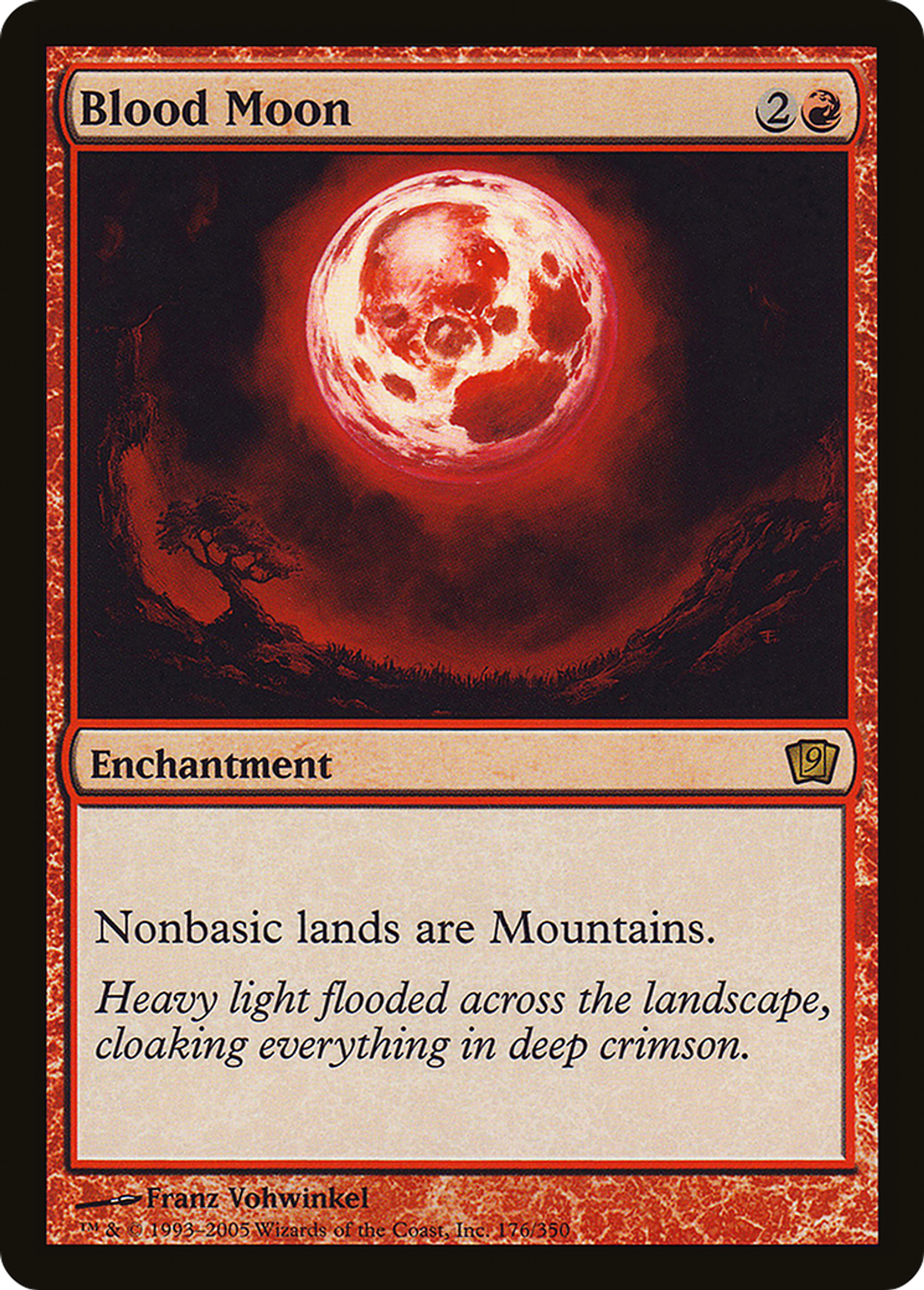 Lune de sang — Ninth Edition — Magic: The Gathering