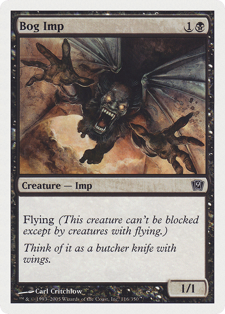 Bog Imp — Ninth Edition — Magic: The Gathering