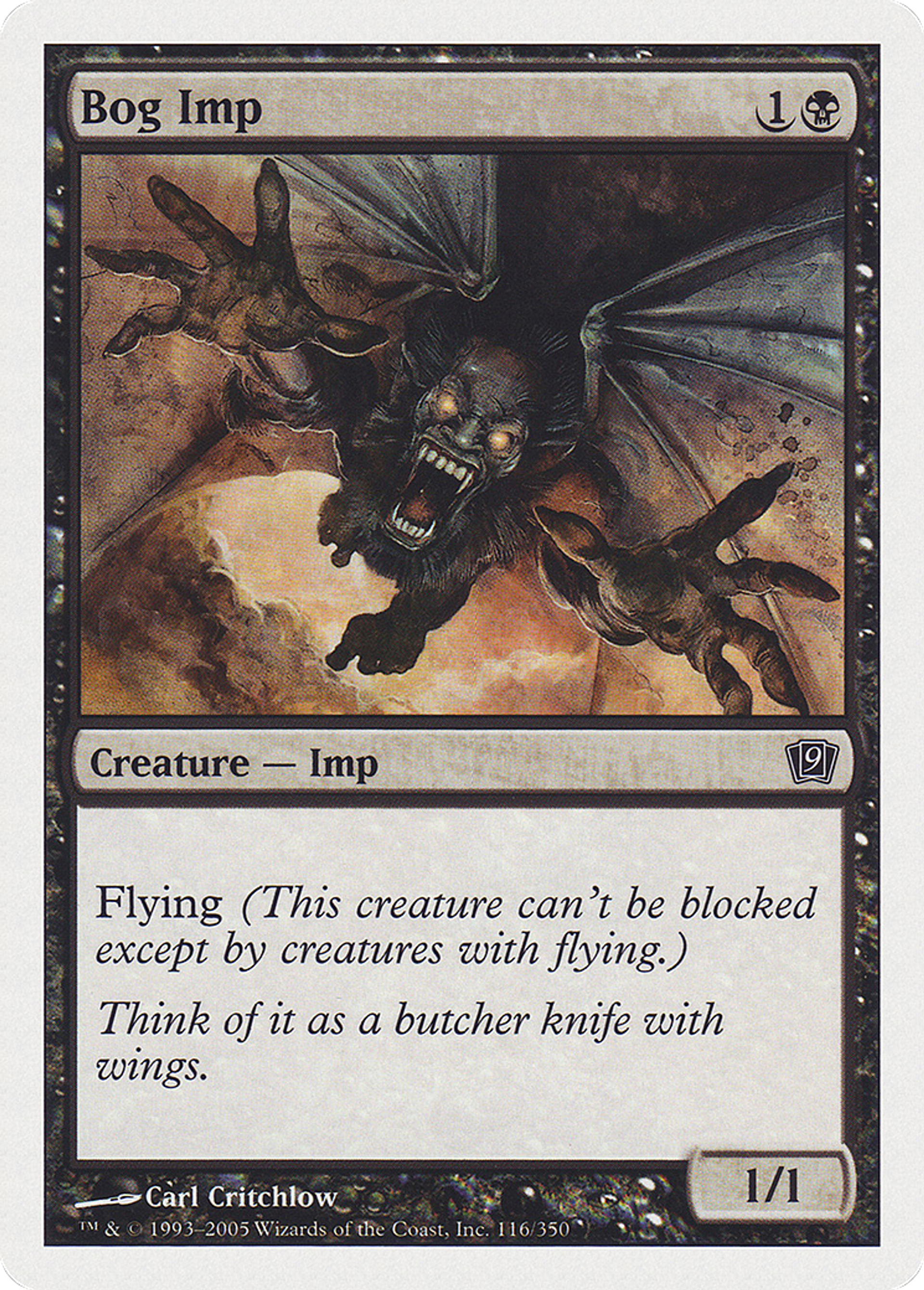 Diablotin des marécages — Ninth Edition — Magic: The Gathering