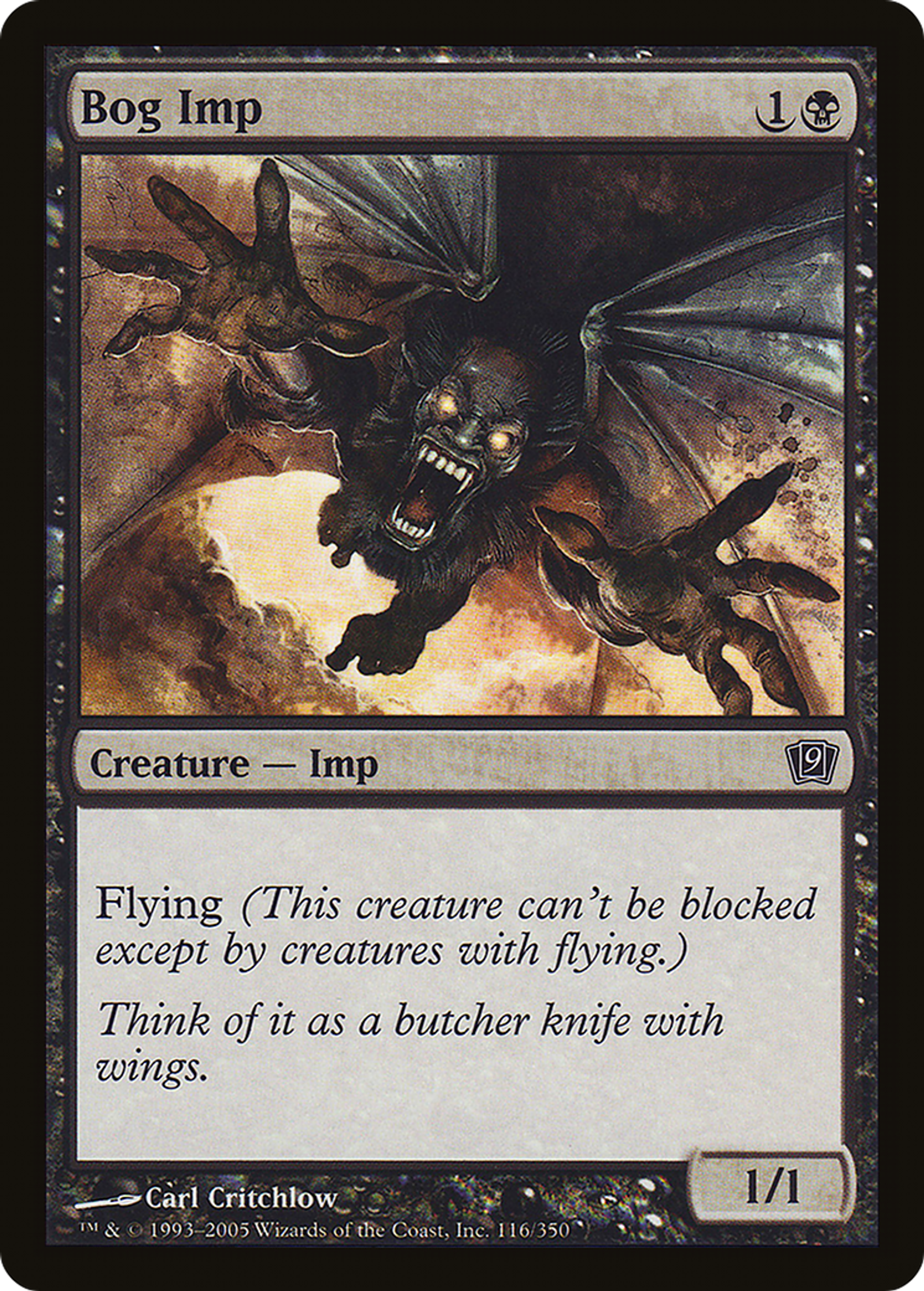 Diablotin des marécages — Ninth Edition — Magic: The Gathering