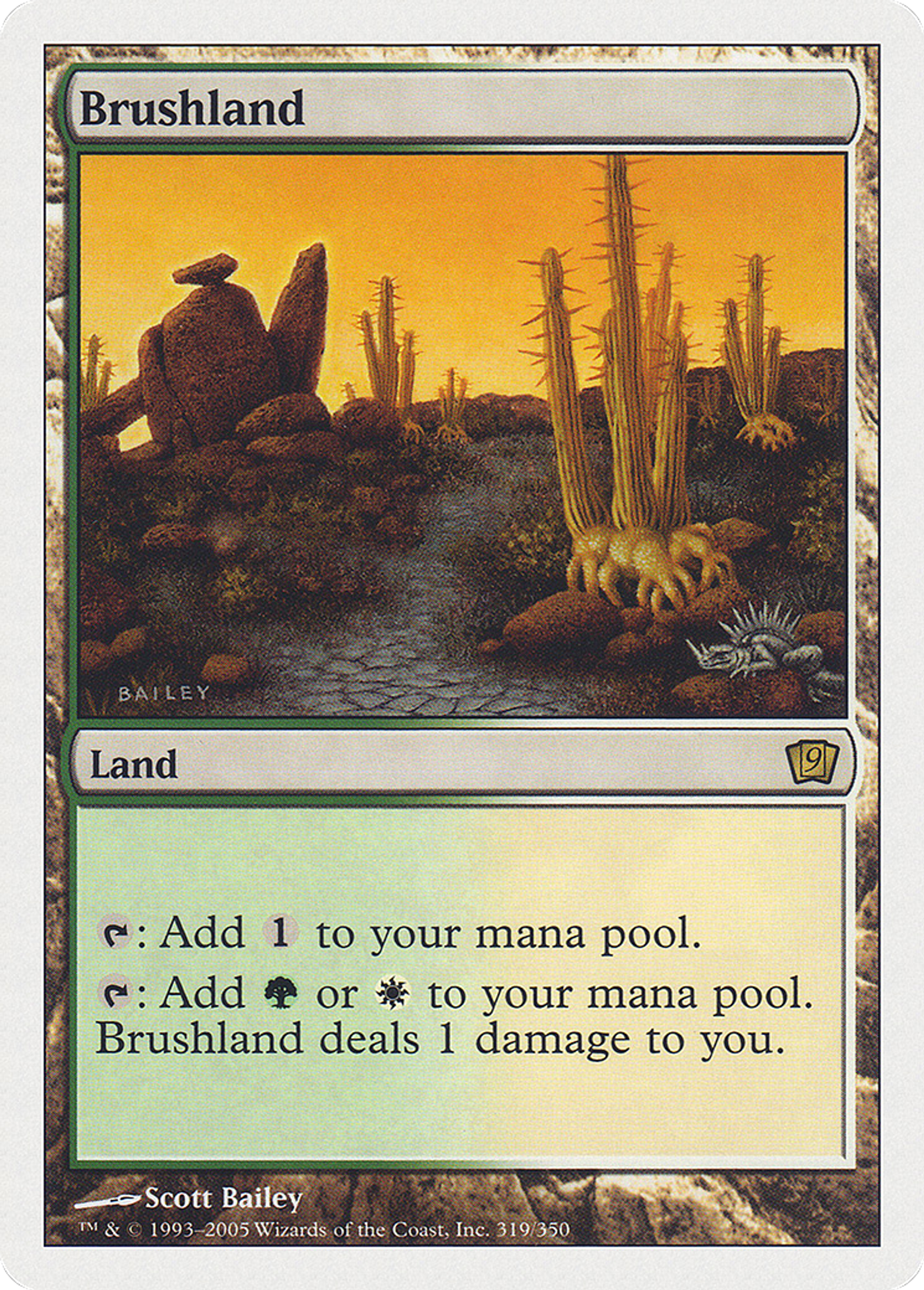 Broussaille — Ninth Edition — Magic: The Gathering